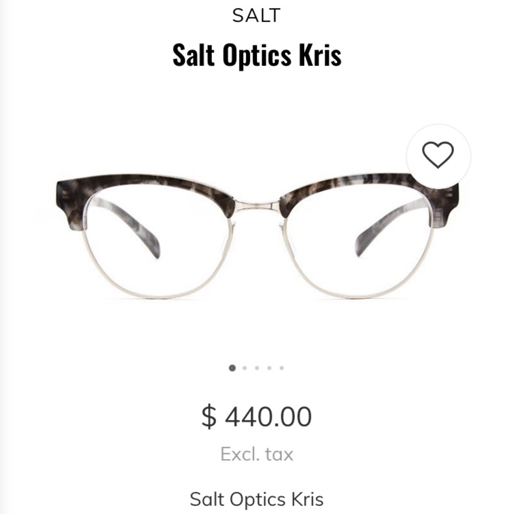 SALT Optics “Kris” frame BRAND NEW!!